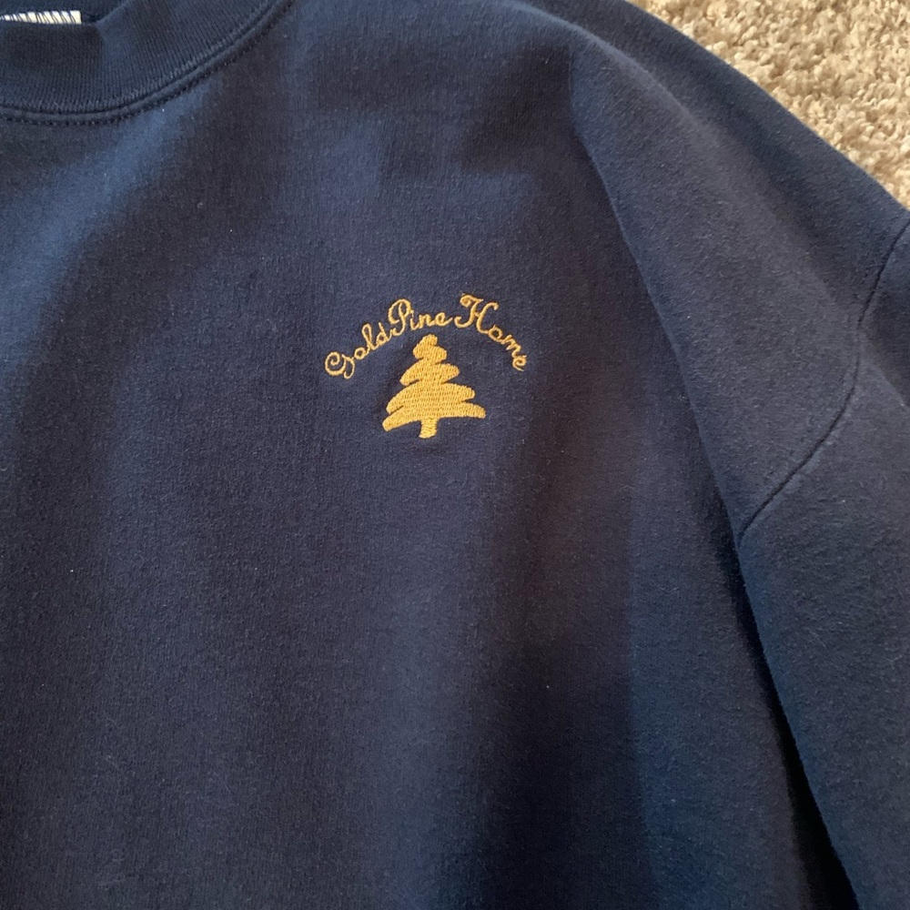 gold pine sweatshirt!